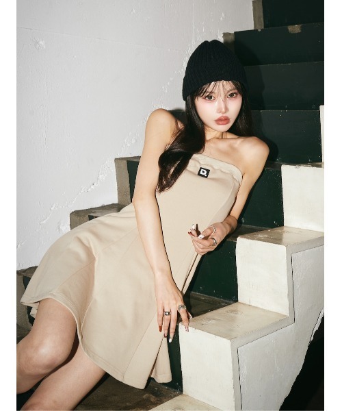 Darich（ダーリッチ） ワンピース スウェットベアミニワンピース