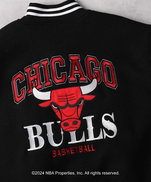 NBA スタジャン 「NBA」別注 チームロゴスタジャン メンズ レディース