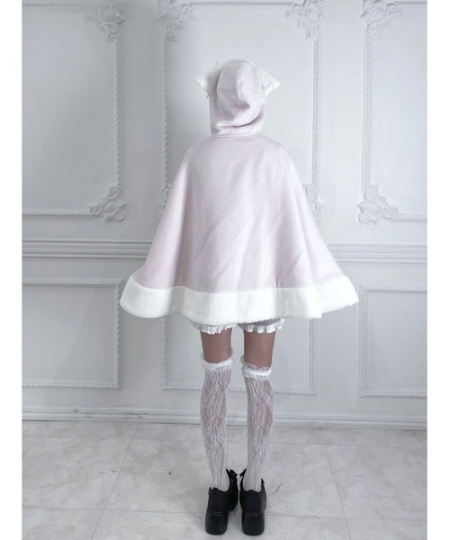 Ank Rouge（アンクルージュ） ポンチョ ネコちゃんポンチョコート