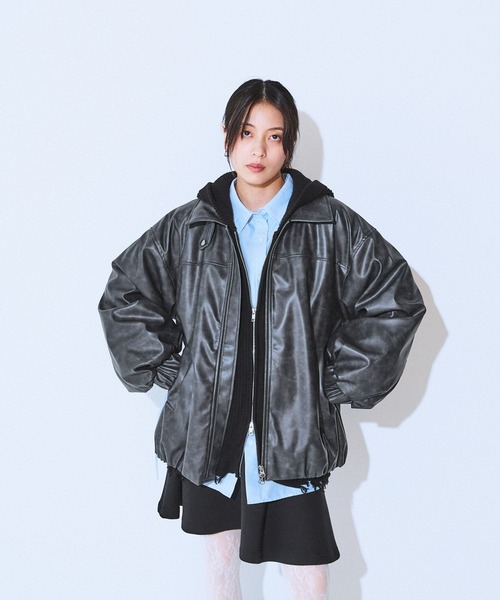 JEANASIS（ジーナシス） ブルゾン アウター ヴィンテージパファー