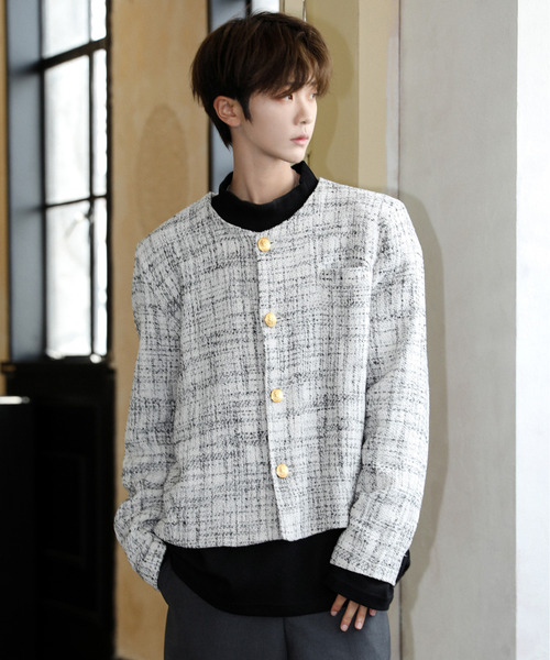 NEOS（KOKUYO） ジャケット ノーカラージャケット 「neos」ルーズ