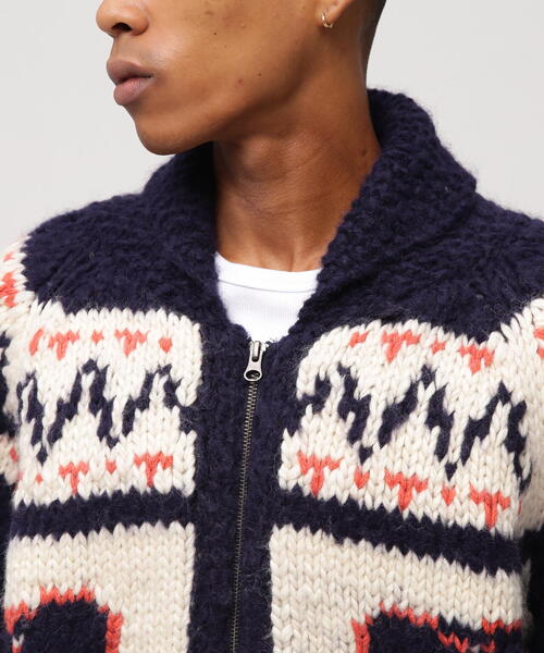 AVIREX（アヴィレックス） セーター ニット HAND MADE ALPACA COWICHAN