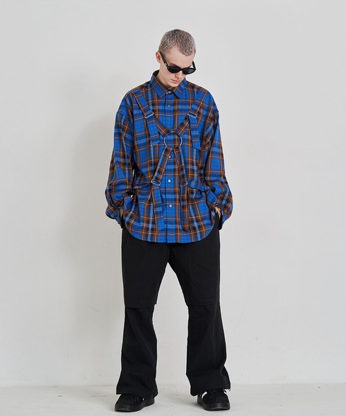 SeeSew シャツ 「UNISEX」PARACHUTE SHIRTS/パラシュートチェック