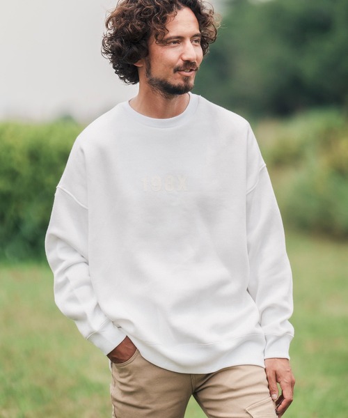 CAMBIO（カンビオ） トレーナー スウェット msw1160- 盛りプリント