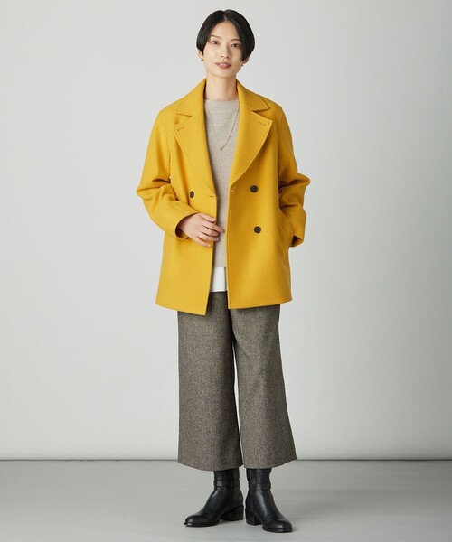 ピーコート pコート 「WEB限定カラーあり」Jackal ソフトメルトン P