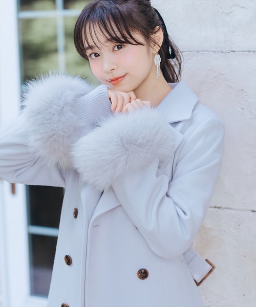 WILLSELECTION（ウィルセレクション） コート アウター FOXファー付き