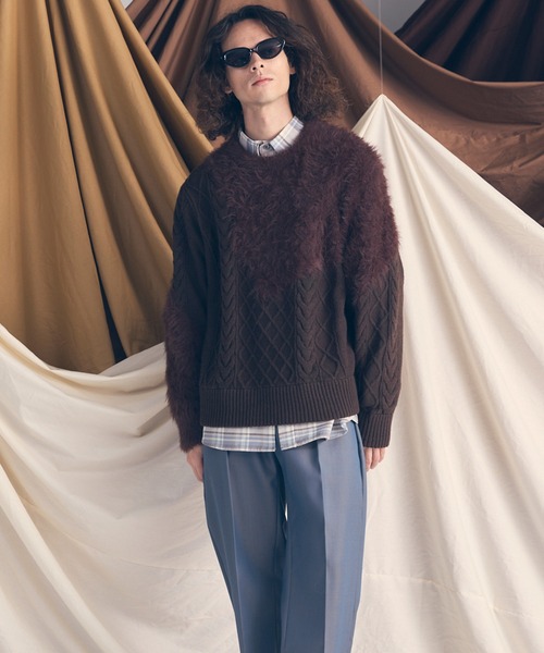 MAISON SPECIAL（メゾンスペシャル） セーター ニット メンズ