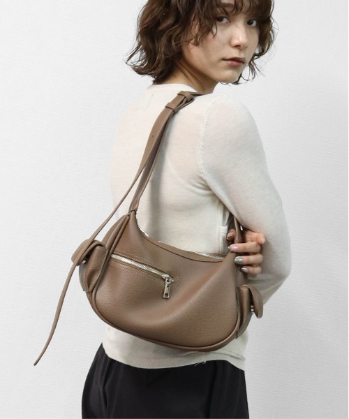 THE CELL. ショルダーバッグ バッグ フェイクレザーサイドポケット