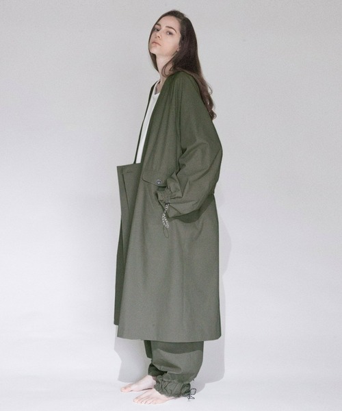 VOAAOV（ヴォアーブ） ノーカラーコート コート メンズ レディース