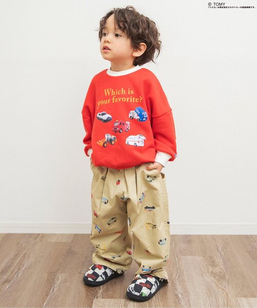 BREEZE（ブリーズ） パンツ TOMICA×BREEZE 刺繍総柄パンツ キッズ 子供