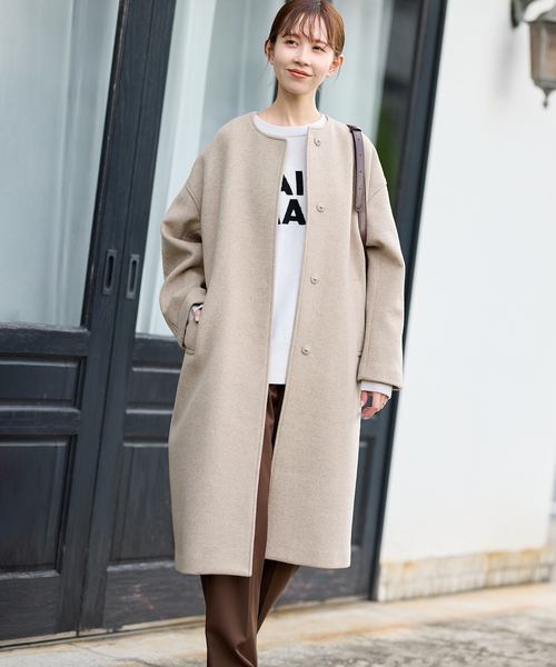 JOURNAL STANDARD（ジャーナルスタンダード） ノーカラーコート コート