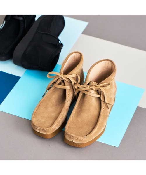 Clarks（クラークス） デッキシューズ モカシン WallabeeEVOBt