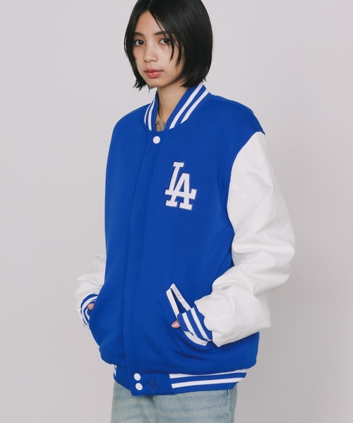 MLB スタジャン JH Design/ジェイエイチデザイン LOS ANGELS DOGERS