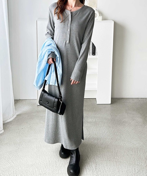 GeeRA（ジーラ） ワンピース 全骨格対応！前後2WAY細見えリブ