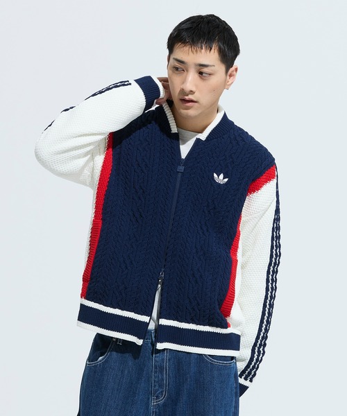 adidas（アディダス） カーディガン レトロ リミックス カーディガン