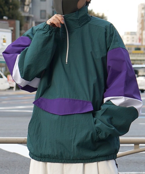 ナイロンジャケット 25AW ビッグシルエット トラックジャケット