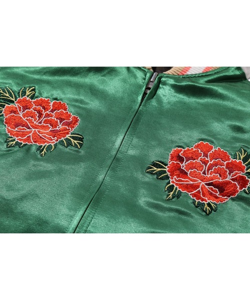 A BATHING APE（アベイシングエイプ） スカジャン JAPANESE PEONY