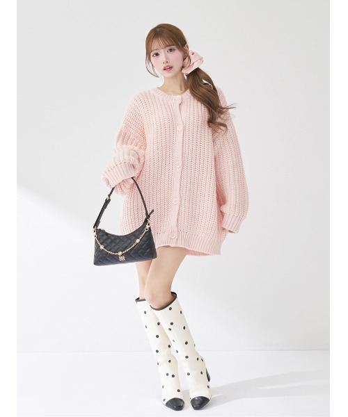 Darich（ダーリッチ） ブーツ バイカラードットロングブーツ