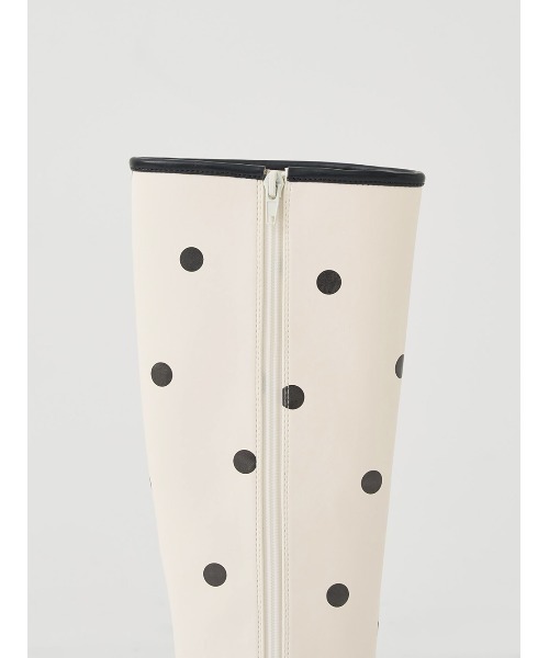 Darich（ダーリッチ） ブーツ バイカラードットロングブーツ