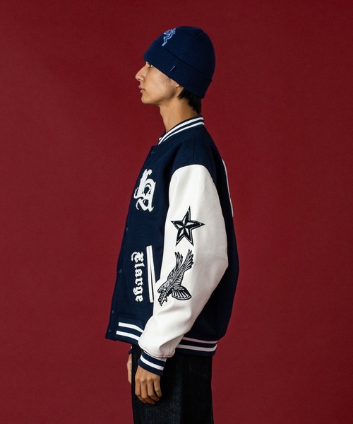 XLARGE（エクストラ ラージ） スタジャン VARSITY JACKET メンズ