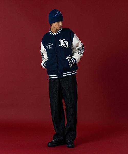 XLARGE（エクストラ ラージ） スタジャン VARSITY JACKET メンズ