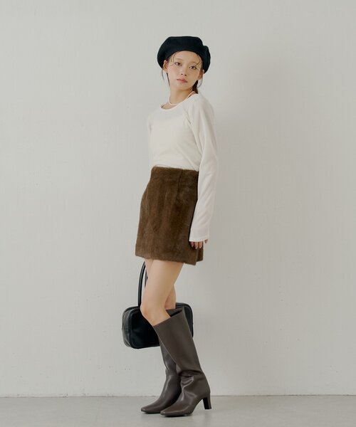 Chico（チコ） ブーツ ヒールレザーロングブーツ レディース