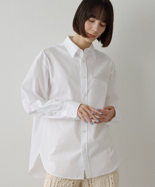 Whim Gazette（ウィム ガゼット） ブラウス シャツ ブロードシャツ