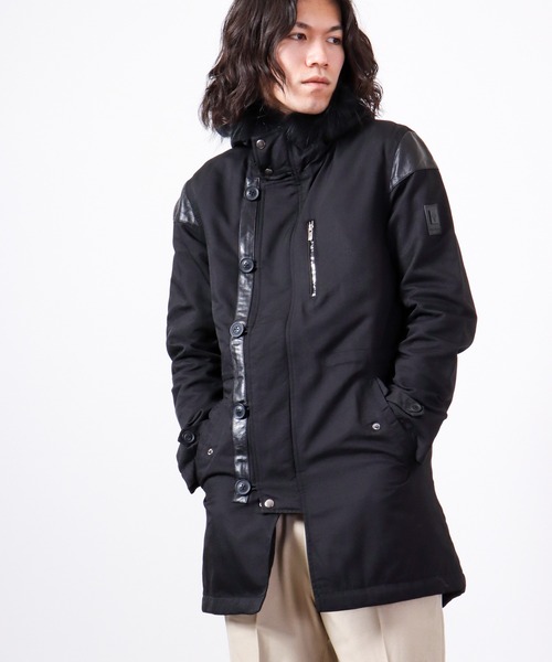 REGIEVO（レジエボ） モッズコート コート Chinese raccoon fur M-51