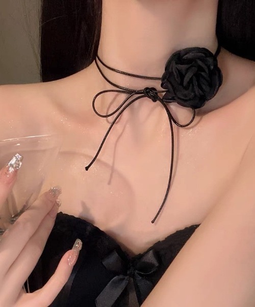 ALMO チョーカー 「LAMPOON」ローズチョーカー レディース : ZOZOTOWN