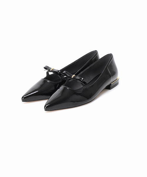 LE TALON（ル タロン） シューズ ポインテッドストラップリボン