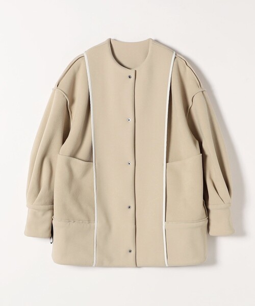 SHIPS any ノーカラーコート コート 「WEB限定」SHIPS any:「洗濯機