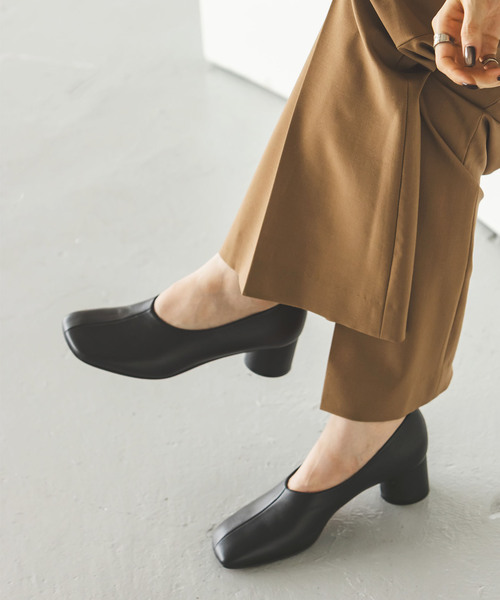 PELLICO（ペリーコ） パンプス スクエアトゥヒール : ZOZOTOWN Yahoo