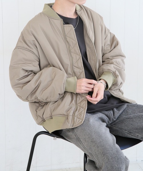 SETUP7（セットアップセブン） ma1 ma-1 「SETUP7」アームギャザー入り