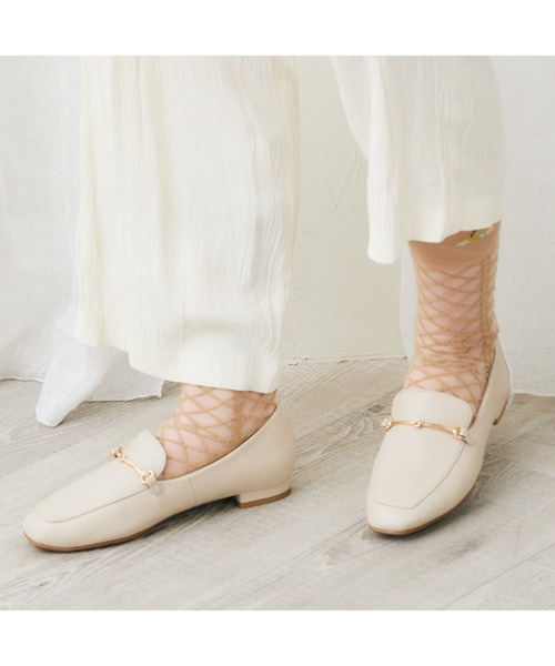 AcureZ（アキュアーズ） ローファー 「ラクとキレイ」3E／2cmヒール