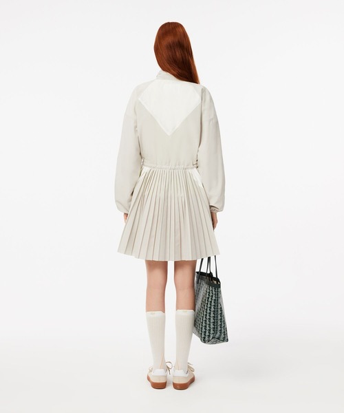 LACOSTE（ラコステ） ワンピース プリーツスカートアノラックドレス