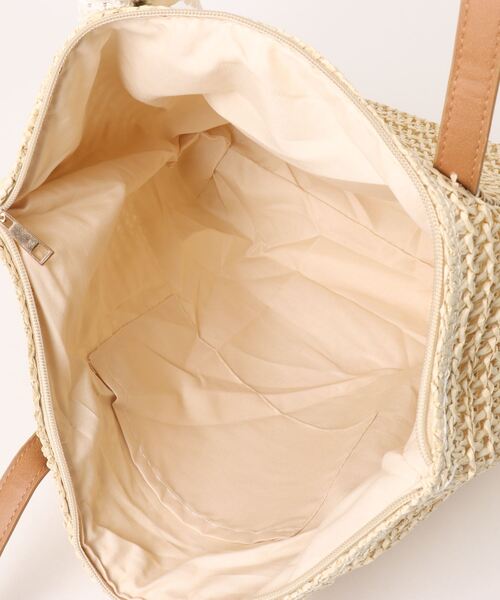 かごバッグ カゴバッグ リボン付き ストローかごバッグ : ZOZOTOWN