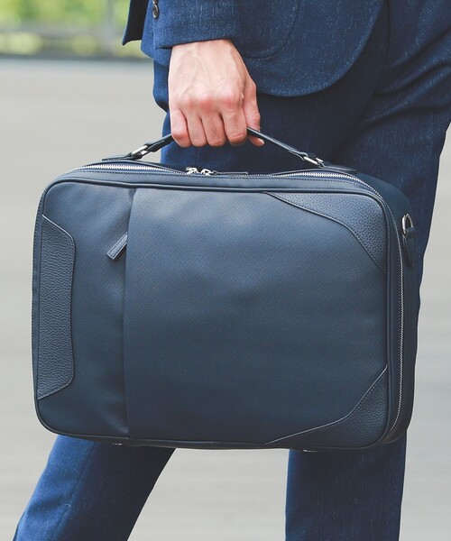 BEAMS HEART（ビームス ハート） ビジネスバッグ フェイクレザー 3WAY