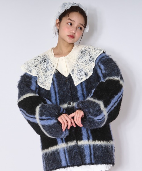 loin nuit カーディガン nuance design knit cardigan / ニュアンス