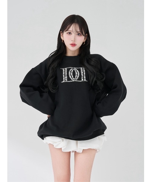 Darich（ダーリッチ） トレーナー スウェット DDロゴビジュー