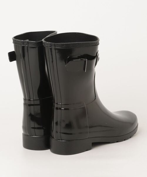 HUNTER（ハンター） レインブーツ 38 ブラック レディース : ZOZOTOWN