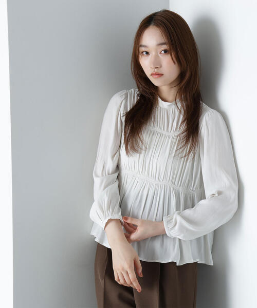 NATURAL BEAUTY BASIC（ナチュラルビューティーベーシック） ブラウス