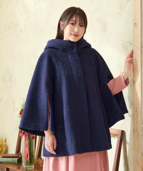 Yorkland ネイビー ポンチョ 9AR Yorkland ネイビー ポンチョ 9AR