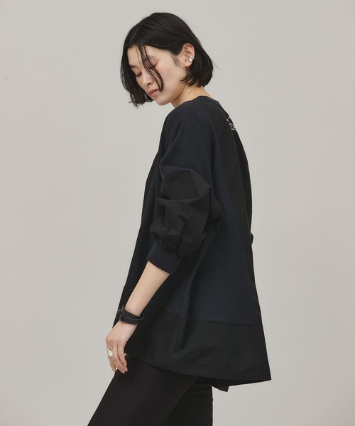 Curensology（カレンソロジー） tシャツ /「＆RC」ワッフルヘンリー