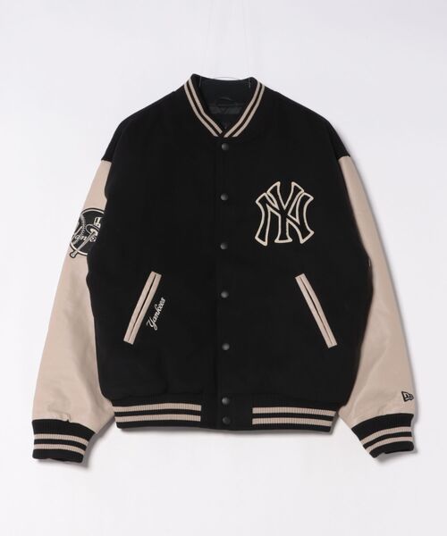 NEW ERA（ニューエラ） スタジャン AP MLB PATCHE BLK JP ジャケット