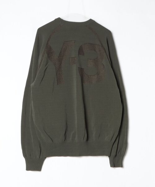 Y-3 「Y-3」 長袖ニット MEDIUM グリーン メンズ : ZOZOTOWN Yahoo!店