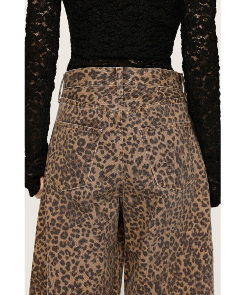 SLY（スライ） ジーンズ デニム デニムパンツ 「再入荷」LEOPARD WIDE