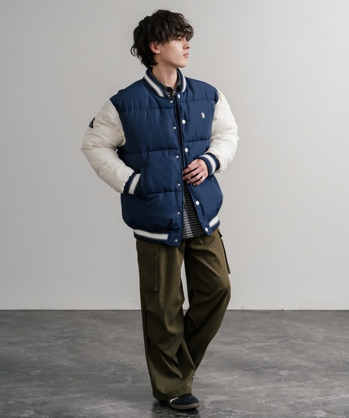 U.S. POLO ASSN.（ユーエスポロアッスン） スタジャン メンズ