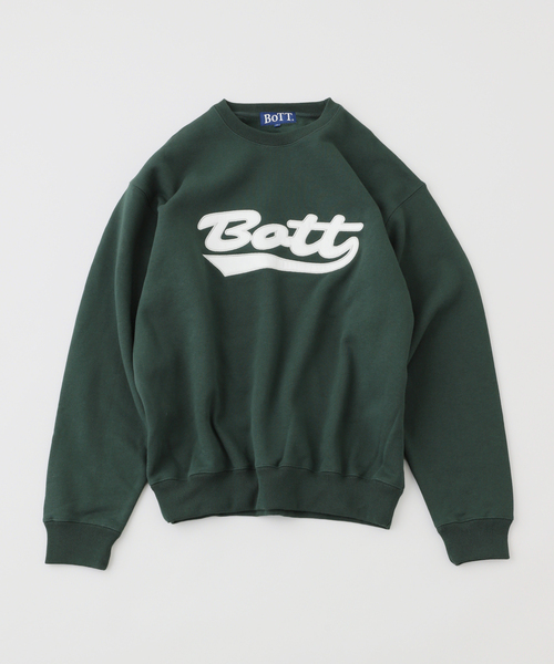 BoTT（ボット） トレーナー スウェット 「BoTT / ボット」Script Logo