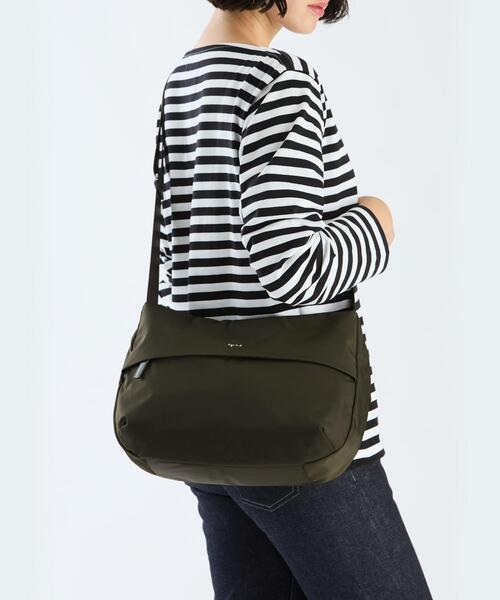 agnes b.（アニエスベー） ショルダーバッグ バッグ ナイロン ラージ