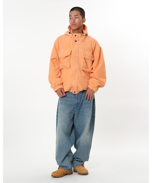 KEBOZ（ケボズ） コート ジャケット WASHED CORDUROY HOODED JACKET